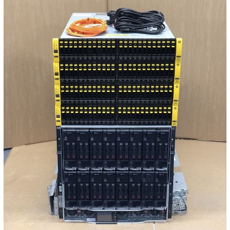 HP 3PAR StoreServ 10GBit Flash SAN 96x 200GB SSD BL460c Gen8 v2 256-Core 2TB RAM HP 3PAR StoreServ 10GBit Flash SAN 96x 200GB SSD BL460c Gen8 v2 256-Core 2TB RAM