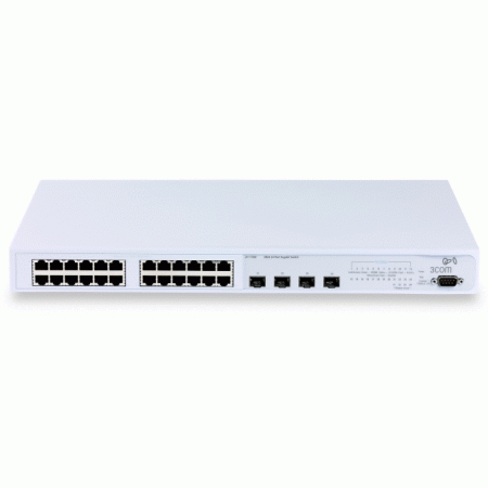 3Com Unified GIGABIT Wireless POE 24 Port Switch, 3Com, Modularni switchevi, 3CRUS2475, refurbished