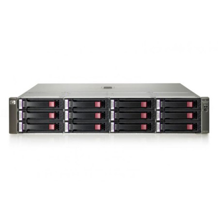 HPE MSA P2000 Smart Array/2x SAS Controller/24TB total storage/2x PSU/Rail kit
