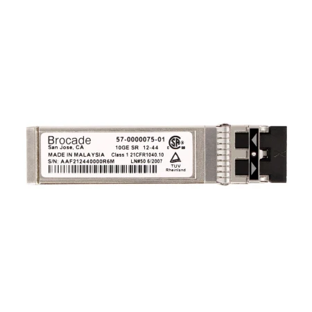 Brocade SR Optical 10GbE SFP Transceiver Brocade SR Optical 10GbE SFP Transceiver, Brocade, Transceiveri i SFP moduli, 10G-SFPP-SR, refurbished