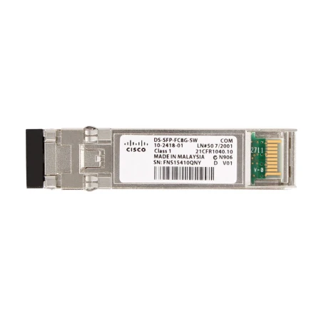 Cisco 8GB Fibre Channel LW SFP+ Switching Module, Cisco, Transceiveri i SFP moduli, DS-SFP-FC8G-SW, refurbished