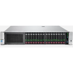 HP Proliant DL380 Gen9/2x E5-2670v3/384GB RAM/4x SSD/12x 1.2TB HDD/2x PSU/Rails