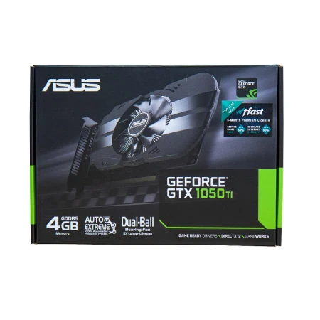 Asus Nvidia GeForce GTX 1050Ti 4GB Phoenix Graphics Card, ASUS, Grafičke kartice, PH-GTX1050TI-4G, refurbished