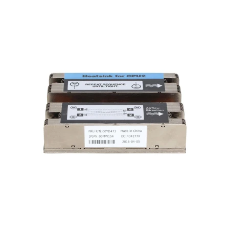 Lenovo Microprocessor 1 CPU-2 Front Heatsink Lenovo Microprocessor 1 CPU-2 Front Heatsink, Lenovo, Hladnjaci, 00YD473, refurbished