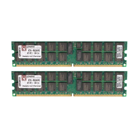 Kingston 4GB (2x2GB) PC2-3200 2Rx4 Server Memory Kit, Kingston, Memorija, 375004-B21, refurbished