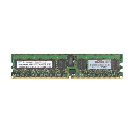 HP 1GB (1x1GB) PC2-5300 1Rx4 Server Memory, HP, Memorija, 405475-851, refurbished