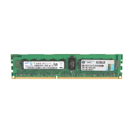 HP 4GB (1x4GB) PC3-10600R 1Rx4 Server Memory, HP, Memorija, 591750-071, refurbished
