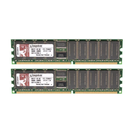 Kingston 1GB (2x512MB) PC-2100R Server Memory Kit, Kingston, Memorija, KTD-PE2650/1G, refurbished