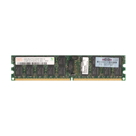 HP 4GB (1x4GB) PC2-5300R 2Rx4 Server Memory, HP, Memorija, 405477-861, refurbished