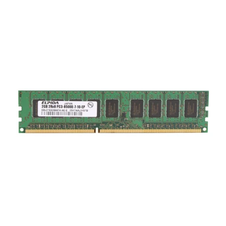 Elpida 2GB (1X2GB) PC3-8500 Server Memory, Elpida, Memorija, EBJ21EE8BAFA-AE-E, refurbished