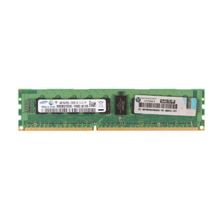HP 4GB (1x4GB) PC3L-10600R 1Rx4 Server Memory, HP, Memorija, 605312-171, refurbished