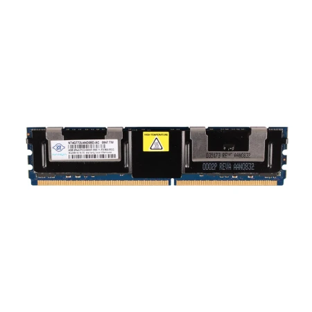Nanya 4GB (1x4GB) PC2-6400F Server Memory Nanya 4GB (1x4GB) PC2-6400F Server Memory, Nanya, Memorija, NT4GT72U4ND0BD-AC, refurbished