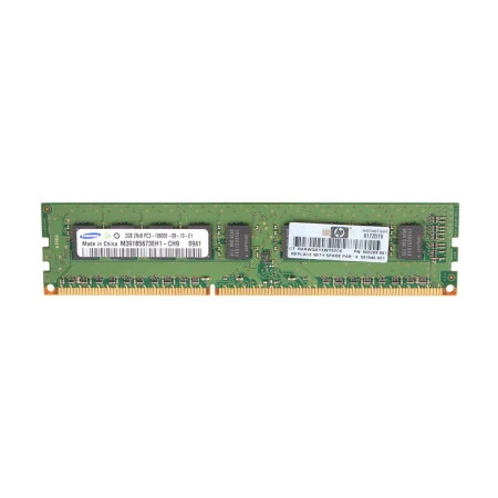 HP 2GB (1x2GB) PC3-10600E 2Rx8 Server Memory, HP, Memorija, 500209-061, refurbished