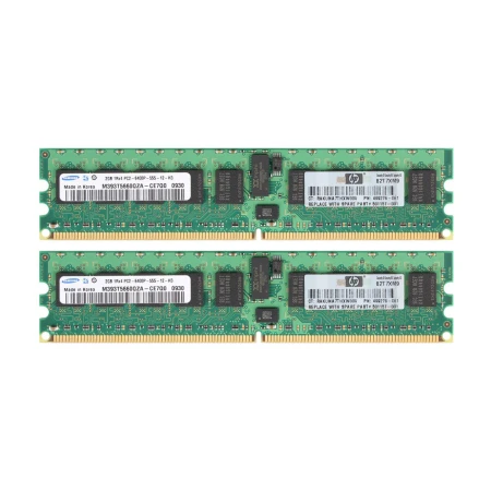 HP 4GB (2x2GB) PC2-6400PR 1Rx4 Server Memory Kit, HP, Memorija, 497765-B21, refurbished