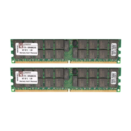 Kingston 8GB (2x4GB) PC2-5300 Server Memory Kit, Kingston, Memorija, KTH-XW9400K2/8G, refurbished