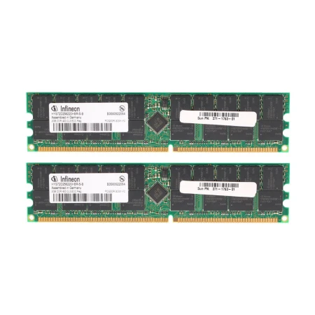 Sun 4GB (2x2GB) PC-3200 Server Memory Kit, Sun, Memorija, X5091A-Z, refurbished