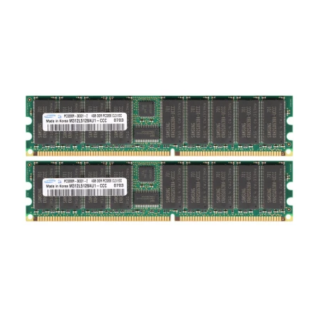 Samsung 8GB (2x4GB) PC-3200 Server Memory Kit, Samsung, Memorija, X5092A-Z, refurbished