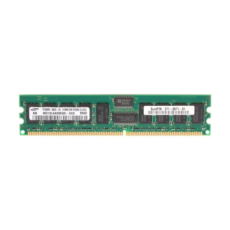 Sun 512MB (1x512MB) PC2-3200R 1Rx4 Server Memory, Sun, Memorija, 371-0071-01, refurbished