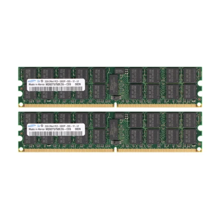 Samsung 4GB (2x2GB) PC2-5300R 2RX4 Server Memory Kit, Samsung, Memorija, 408853-B21, refurbished