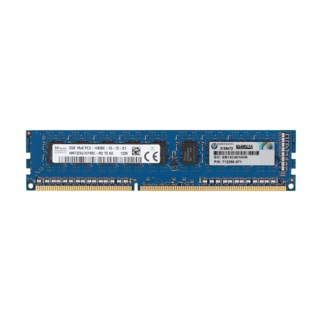 HP 2GB (1x2GB) PC3-14900E 1Rx8 Server Memory, HP, Memorija, 712286-071, refurbished