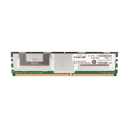 Crucial 4GB (1x4GB) 2Rx4 PC2-5300 Server Memory, Crucial, Memorija, CT51272AB667, refurbished