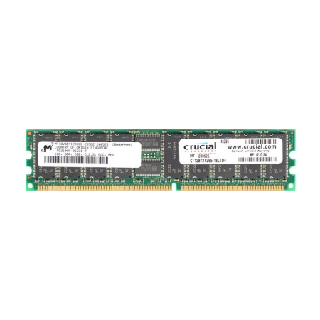 Micron 1GB (1x1GB) PC2100R Server Memory, Micron, Memorija, MT18VDDT12872G-265D2, refurbished