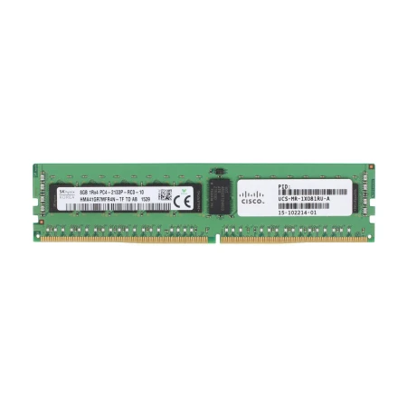 Cisco 8GB (1x8GB) PC4-17000P-R 1RX8 Servery Memory, Cisco, Memorija, UCS-MR-1X081RU-A, refurbished