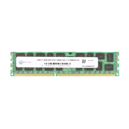 Ortial 16GB (1x16GB) PC3L-12800R 2Rx4 Server Memory, ORTIAL, Memorija, 15-13615-01-OT, refurbished