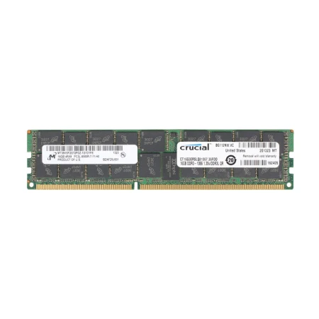 Crucial 16GB (1x16GB) PC3L-8500R 4Rx8 Server Memory, Crucial, Memorija, MT36KSF2G72PDZ-1G1, refurbished