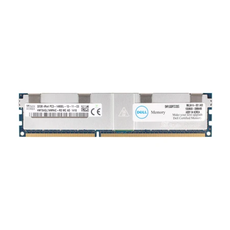 Dell 32GB (1x32GB) PC3-14900L 4Rx4 Server Memory, Dell, Memorija, SNPJGGRTC/32G, refurbished