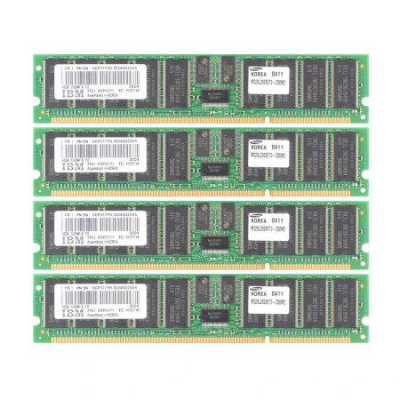 IBM 4GB (4x1GB) PC2100 Server Memory Kit, IBM, Memorija, 4448-701, refurbished