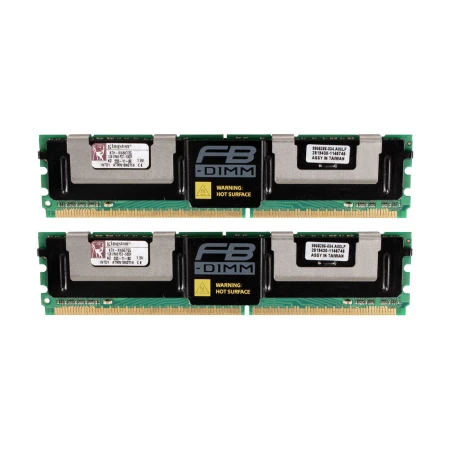 Kingston 2GB (2x1GB) PC2-5300 Server Memory, Kingston, Memorija, KTH-XW667/2G, refurbished