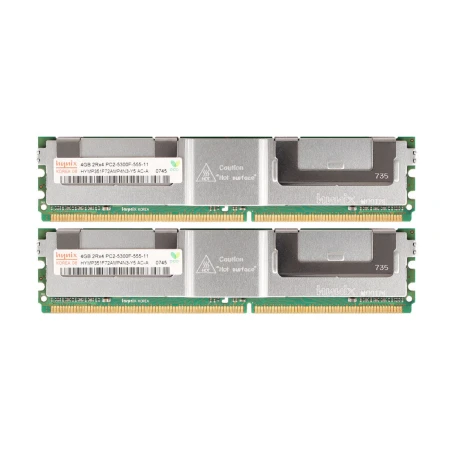 Hynix 8GB (2x4GB) PC2-5300 2Rx4 Server Memory Kit, Hynix, Memorija, 397415-B21, refurbished