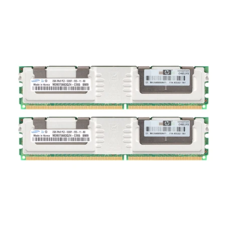HP 2GB (1x2GB) PC2-5300 2Rx8 Server Memory, HP, Memorija, 455442-001, refurbished