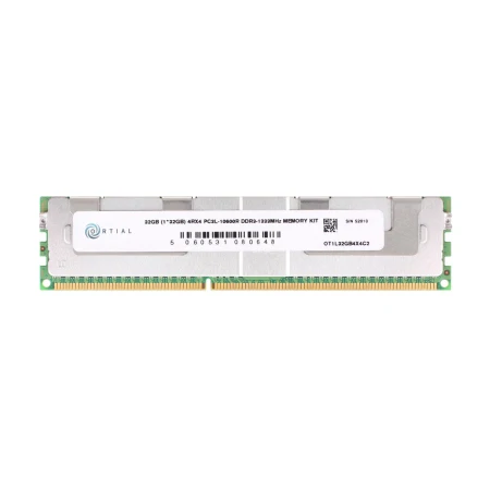 Ortial 32GB (1x32GB) PC3L-10600R 4Rx4 Server Memory, ORTIAL, Memorija, 0R45J-OT, refurbished