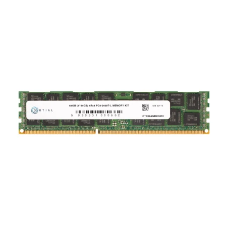 Ortial 64GB (1x64GB) PC4-2400T 4Rx4 Server Memory, ORTIAL, Memorija, 819413-001-OT, refurbished