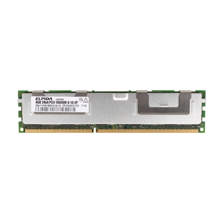 Elpida 4GB (1X4GB) PC3-10600R Server Memory, Elpida, Memorija, 501534-001, refurbished