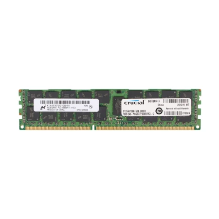 Crucial 16GB (1x16GB) PC3-12800R 2Rx4 Server Memory, Crucial, Memorija, CT204872BB160B, refurbished