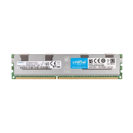 Crucial 32GB (1x32GB) PC3L-10600R 4RX4 Server Memory, Crucial, Memorija, CT32G3ERSLQ41339, refurbished