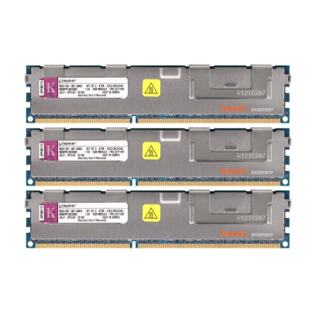 Kingston 24GB (3x8GB) PC3-10600 2Rx4 Server Memory Kit, Kingston, Memorija, KTM-SX313K3/24G, refurbished