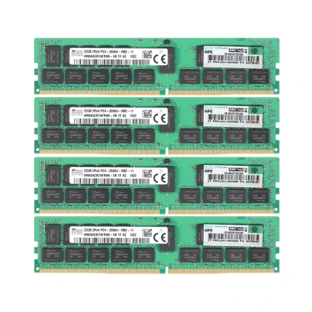 HP 128GB (4x32GB) 20800MHZ 2Rx4 Server Memory Kit, HP, Memorija, Q2N38A, refurbished