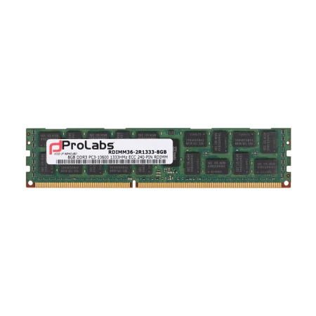 ProLabs 8GB (1x8GB) PC3-10600E Server Memory, ProLabs, Memorija, RDIMM36-2R1333-8GB, refurbished