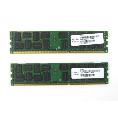 Cisco 16GB (2x8GB) 2Rx4 PC3L-10600R9 Server Memory Kit, Cisco, Memorija, A02-MEMKIT-008A, refurbished