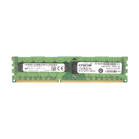 Crucial 8GB (1x8GB) PC3-12800R 2RX8 Server Memory, Crucial, Memorija, CT102472BB160B.18FED, refurbished