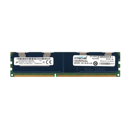 Crucial 32GB (1x32GB) PC3L-10600L-9 4Rx4 Server Memory Kit, Crucial, Memorija, CT32G3ELSLQ41339, refurbished