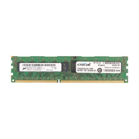 Crucial 4GB (1x4GB) PC3L-10600 (R) 1Rx4 Server Memory, Crucial, Memorija, CT4G3ERSLS41339.18FM, refurbished