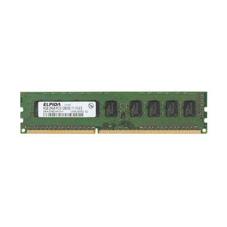 Elpida 4GB (1x4GB) PC3-12800E 2Rx8 Server Memory, Elpida, Memorija, 669238-071, refurbished