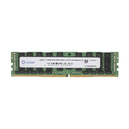Ortial 128GB (1x128GB) PC4-21300V-L 8Rx4 Server Memory Kit, ORTIAL, Memorija, MTA144ASQ16G72LSZ-2S6-OT, refurbished