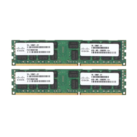 Cisco 16GB (2x8GB) PC3L-10600R 2Rx4 Server Memory Kit, Cisco, Memorija, UCS-MKIT-082RX-C, refurbished