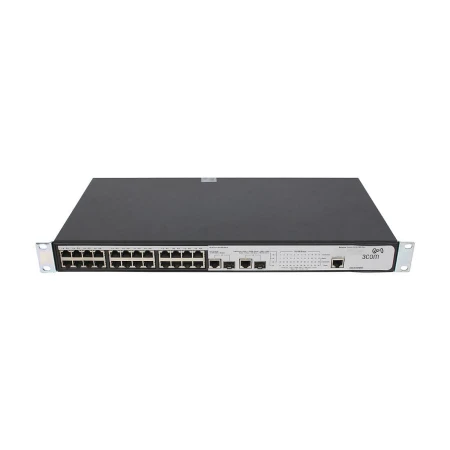 3Com Baseline Switch 2426-PWR Plus, 3Com, Modularni switchevi, 3CBLSF26PWR, refurbished